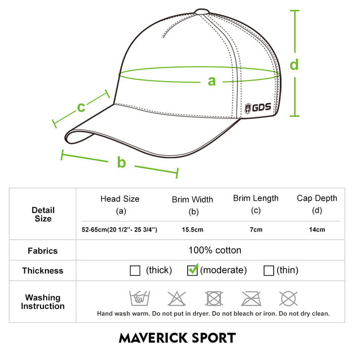 GREEN DEVIL Maverick 7 Skull Sport Series Safety Bump Cap Long Brim Ba